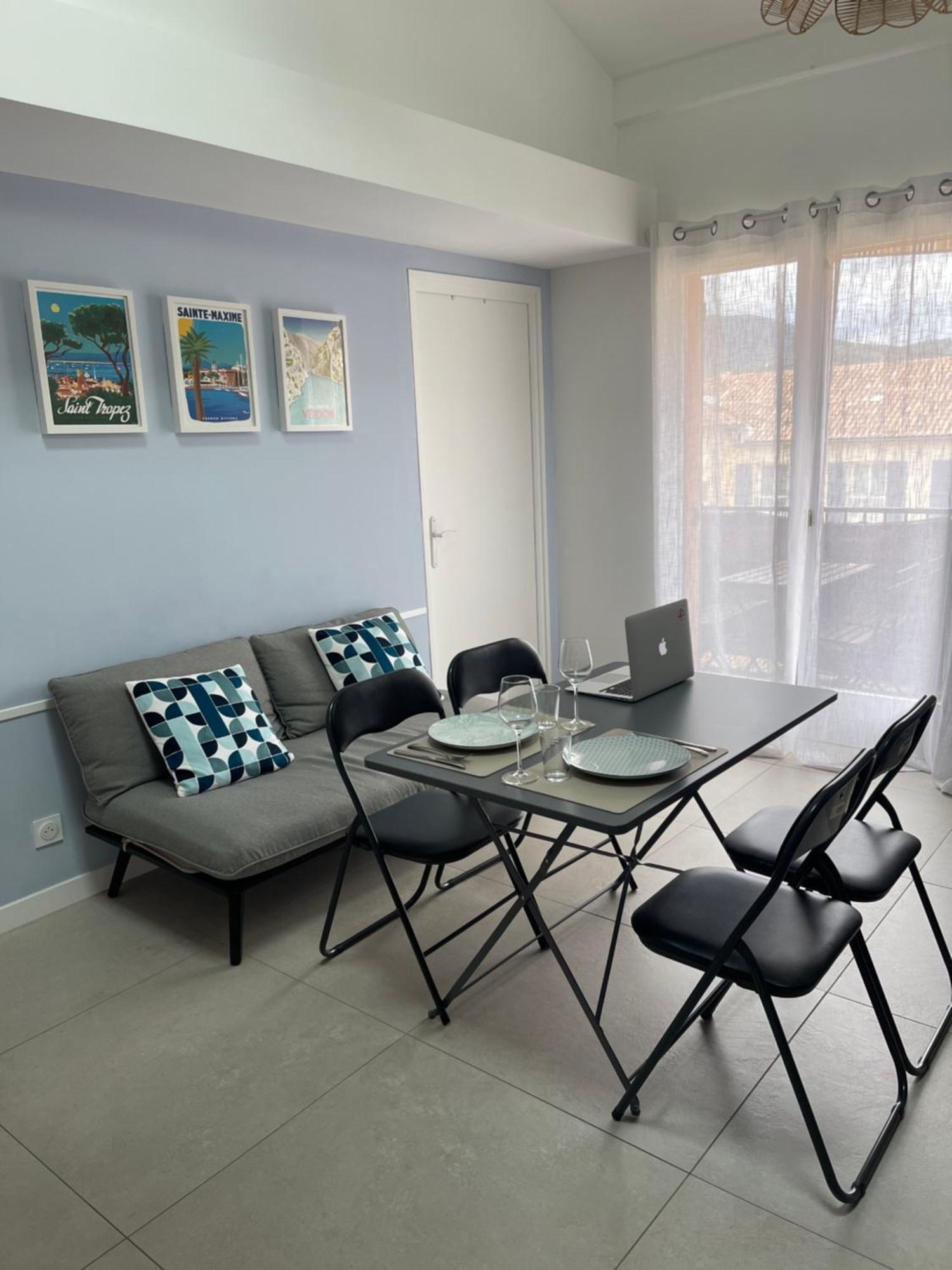 Appart Vue Mer Coeur Ville - Casa Riviera Bellevue Сен Максим Екстериор снимка